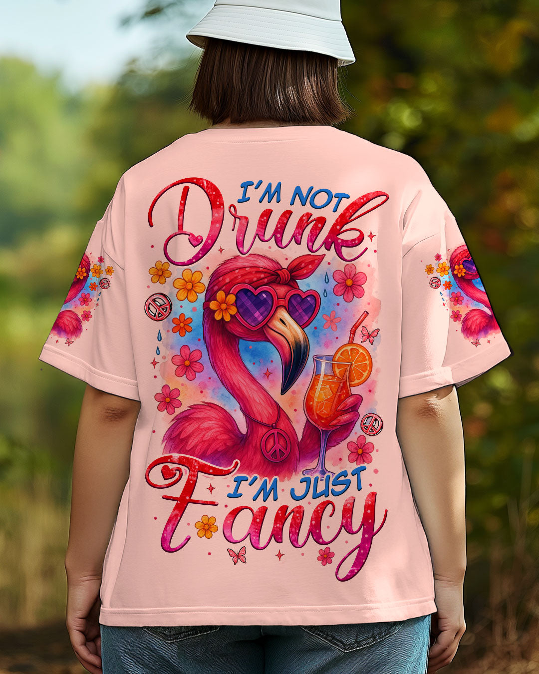 I'M JUST FANCY FLAMINGO ALL OVER PRINT - TYTM1104251