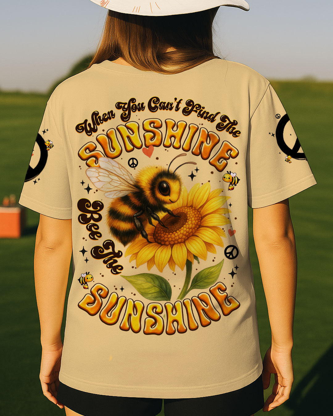 BEE THE SUNSHINE ALL OVER PRINT - TYTM1706253