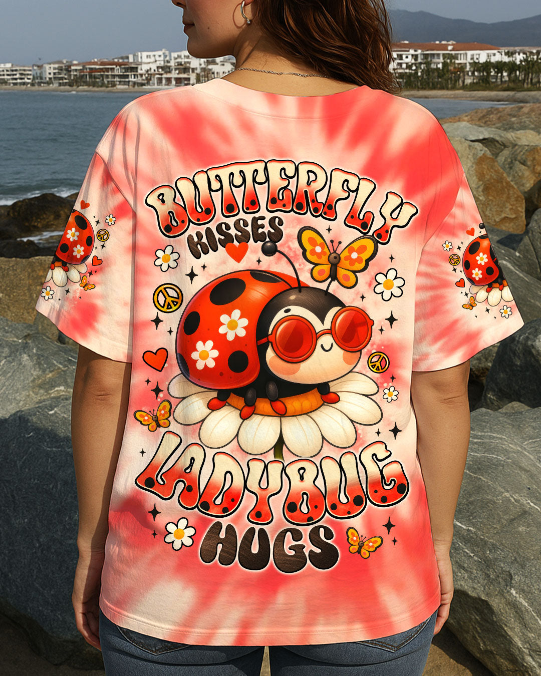 BUTTERFLY KISSES AND LADYBUG HUGS ALL OVER PRINT - TYTM1906252