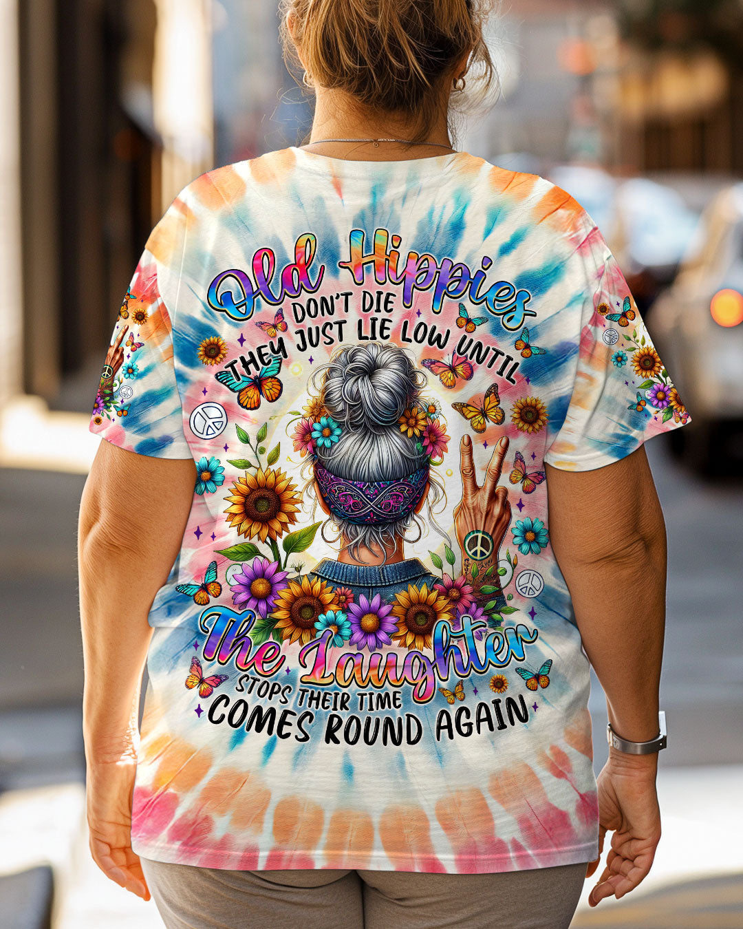 OLD HIPPIES DON'T DIE ALL OVER PRINT - TYTM0803251