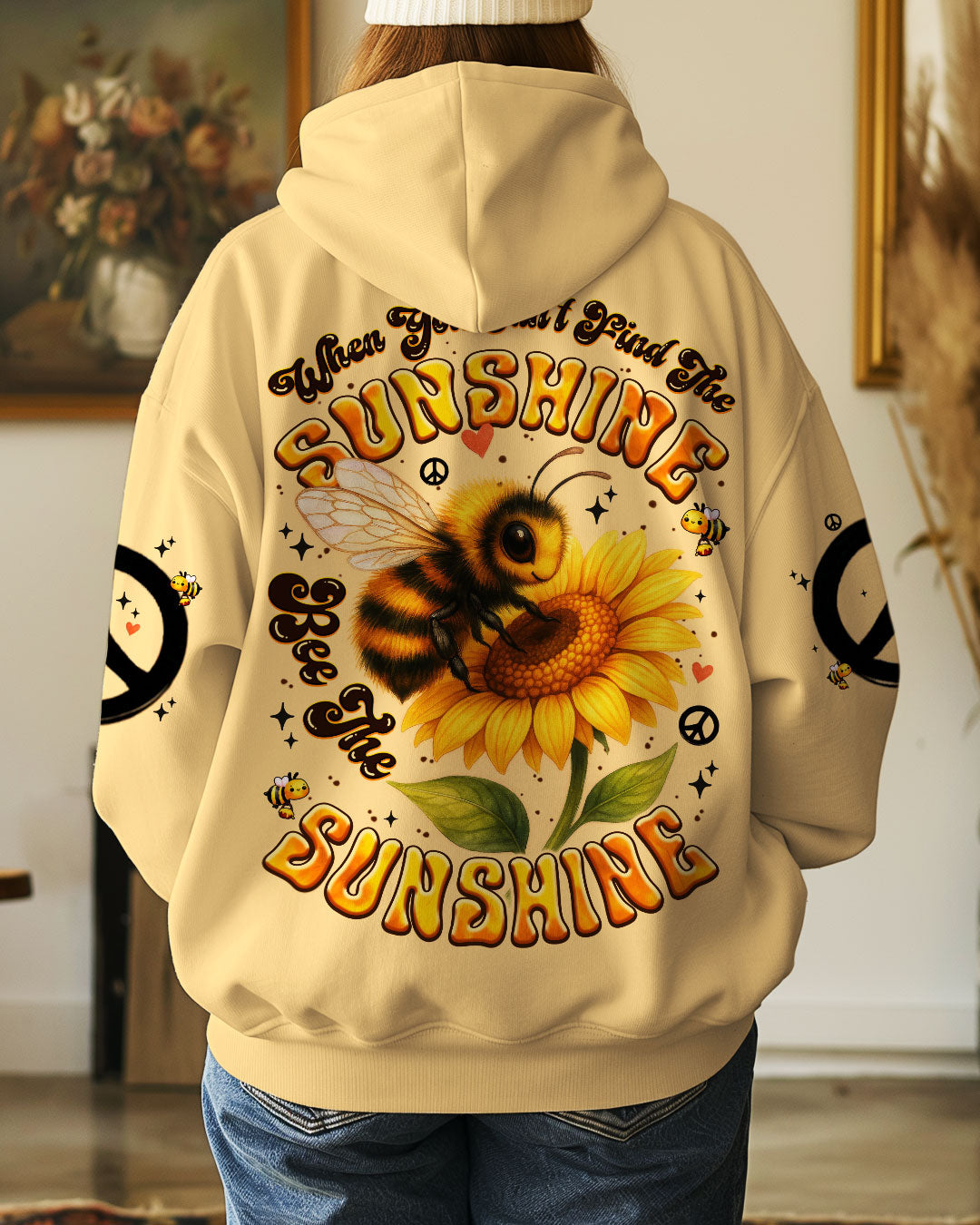 BEE THE SUNSHINE ALL OVER PRINT - TYTM1706253