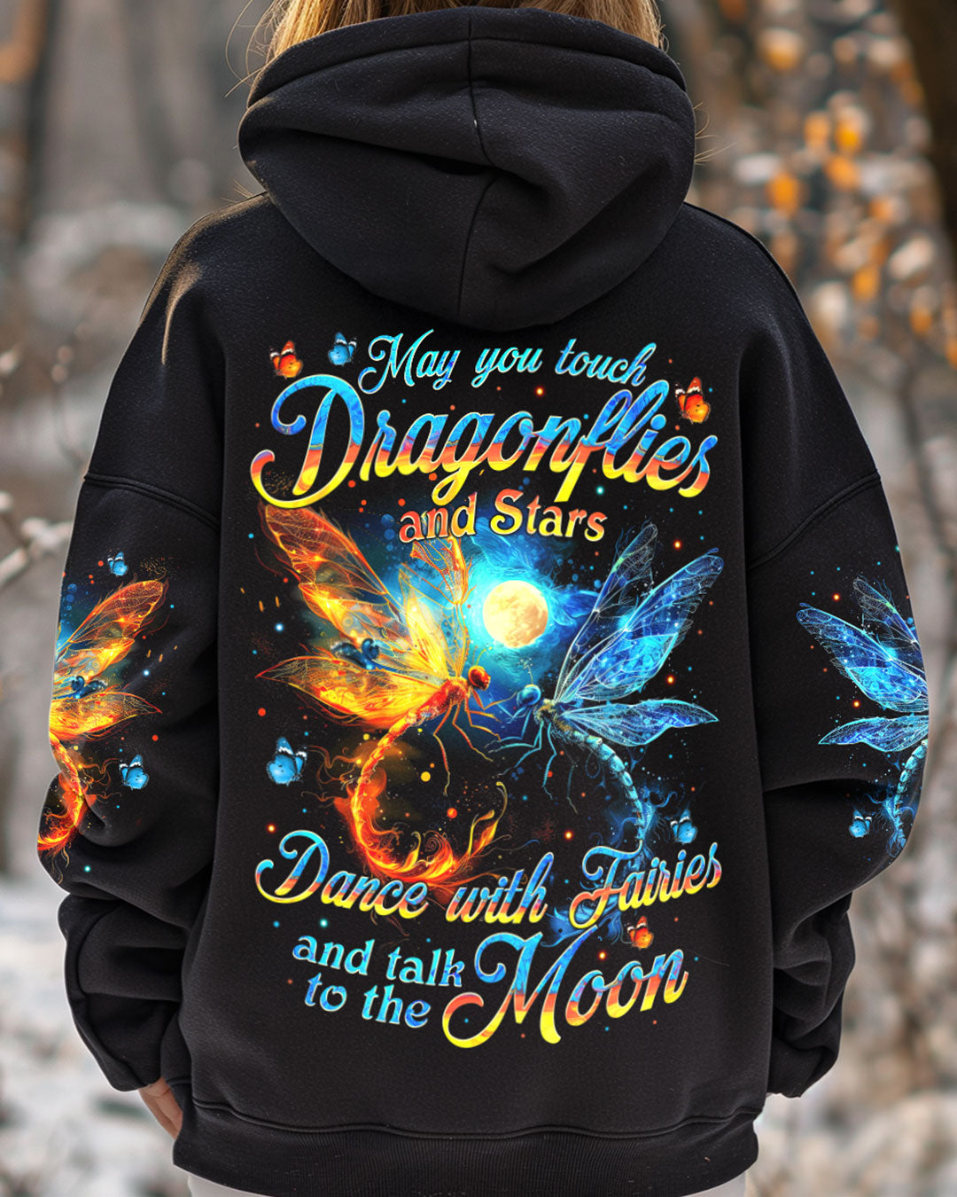 MAY YOU TOUCH DRAGONFLIES AND STARS ALL OVER PRINT - TYTM2311241