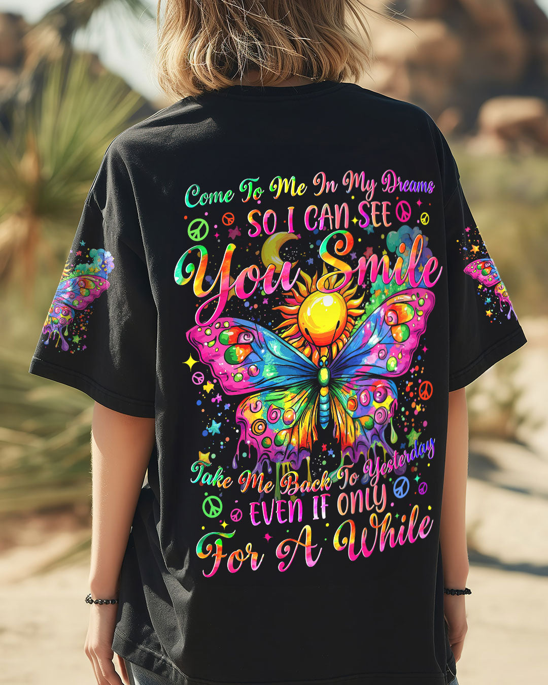 COME TO ME IN MY DREAMS BUTTERFLY ALL OVER PRINT - TYTM2608241