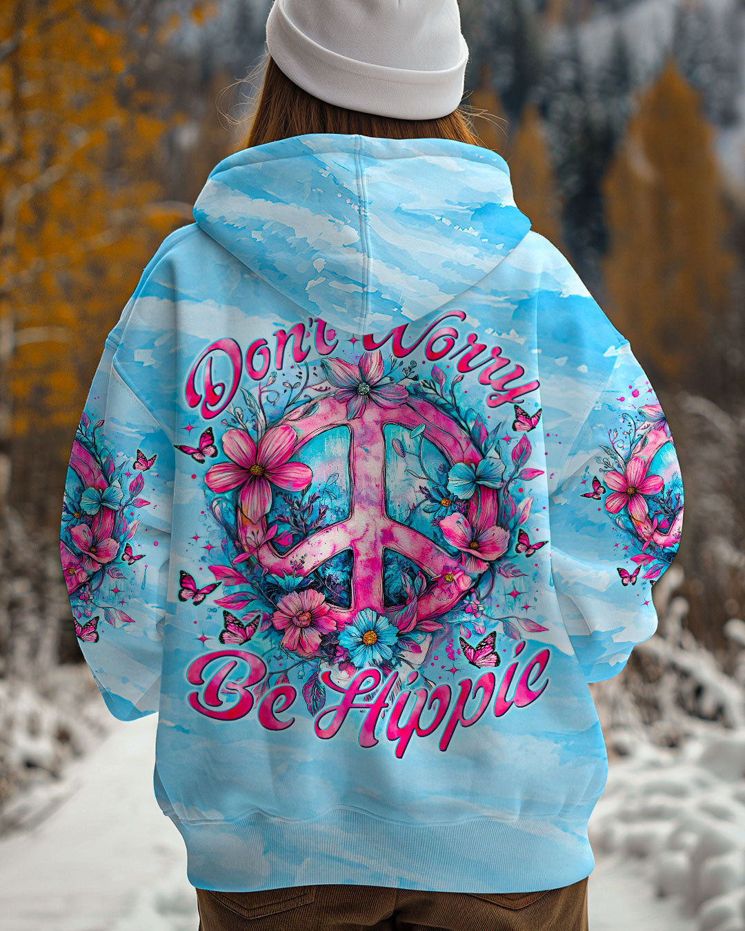 DON'T WORRY BE HIPPIE ALL OVER PRINT - TYTM3011241