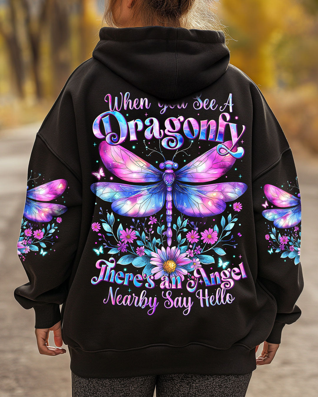 WHEN YOU SEE A DRAGONFLY ALL OVER PRINT - TYTM1002254