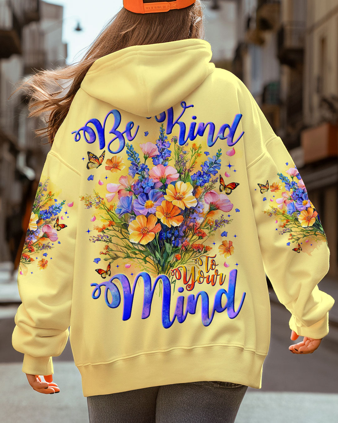 BE KIND TO YOUR MIND WILDFLOWERS ALL OVER PRINT - TYTM1802251