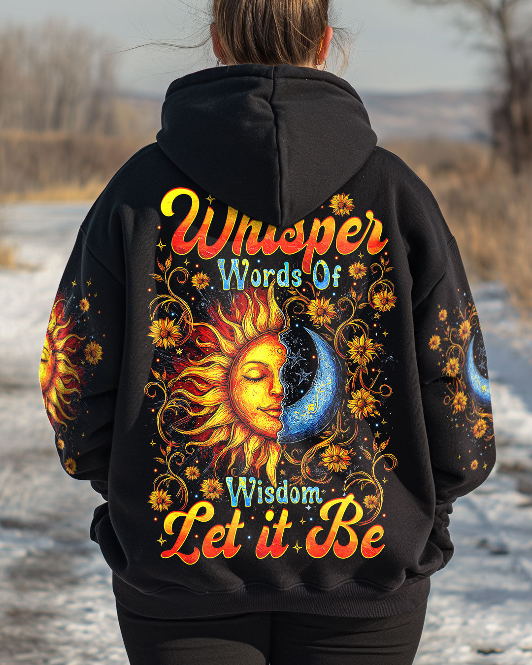 WHISPER WORDS OF WISDOM LET IT BE SUN AND MOON ALL OVER PRINT - TYTM1012243