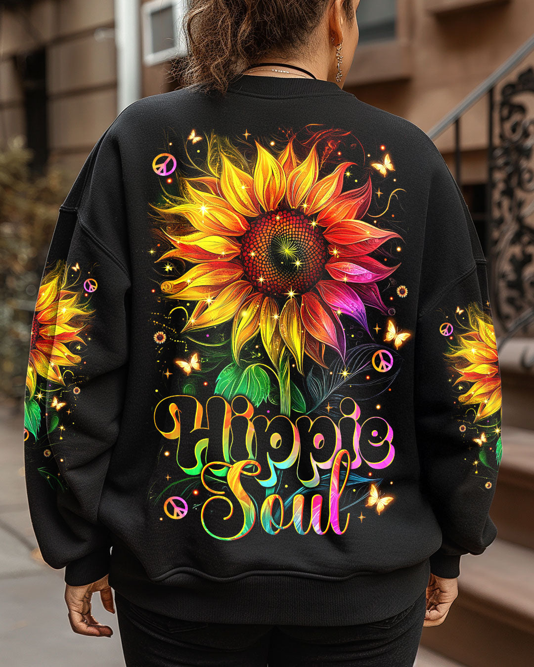 HIPPIE SOUL SUNFLOWER ALL OVER PRINT - TYTM1002252