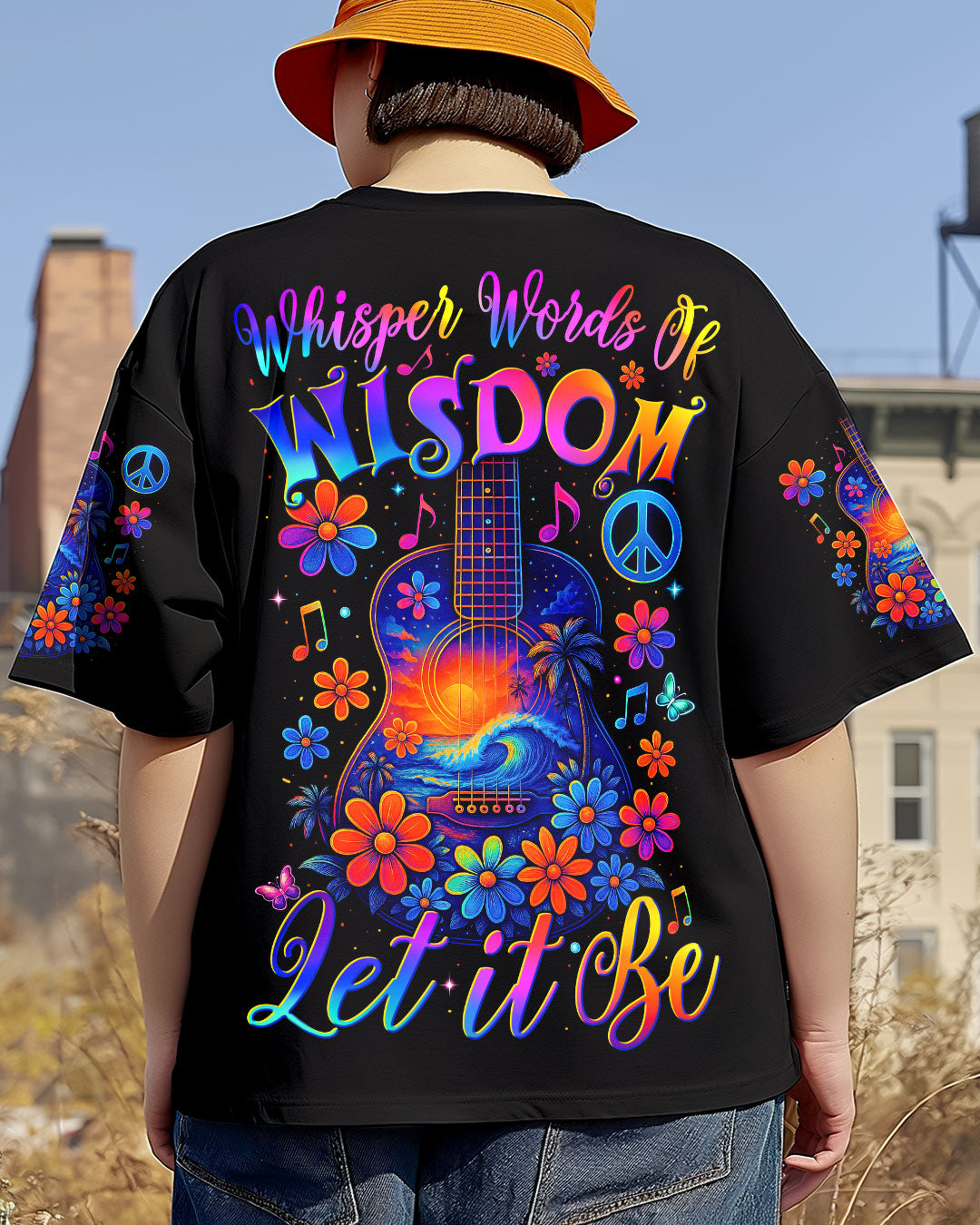 WHISPER WORDS OF WISDOM LET IT BE GUITAR ALL OVER PRINT - TYTM0804253