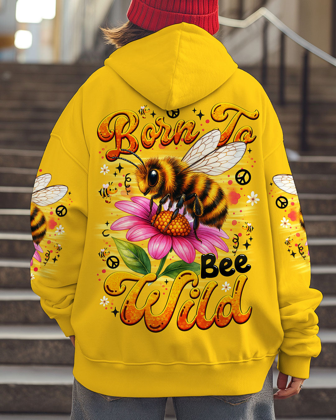 BORN TO BEE WILD ALL OVER PRINT - TYTM1406253