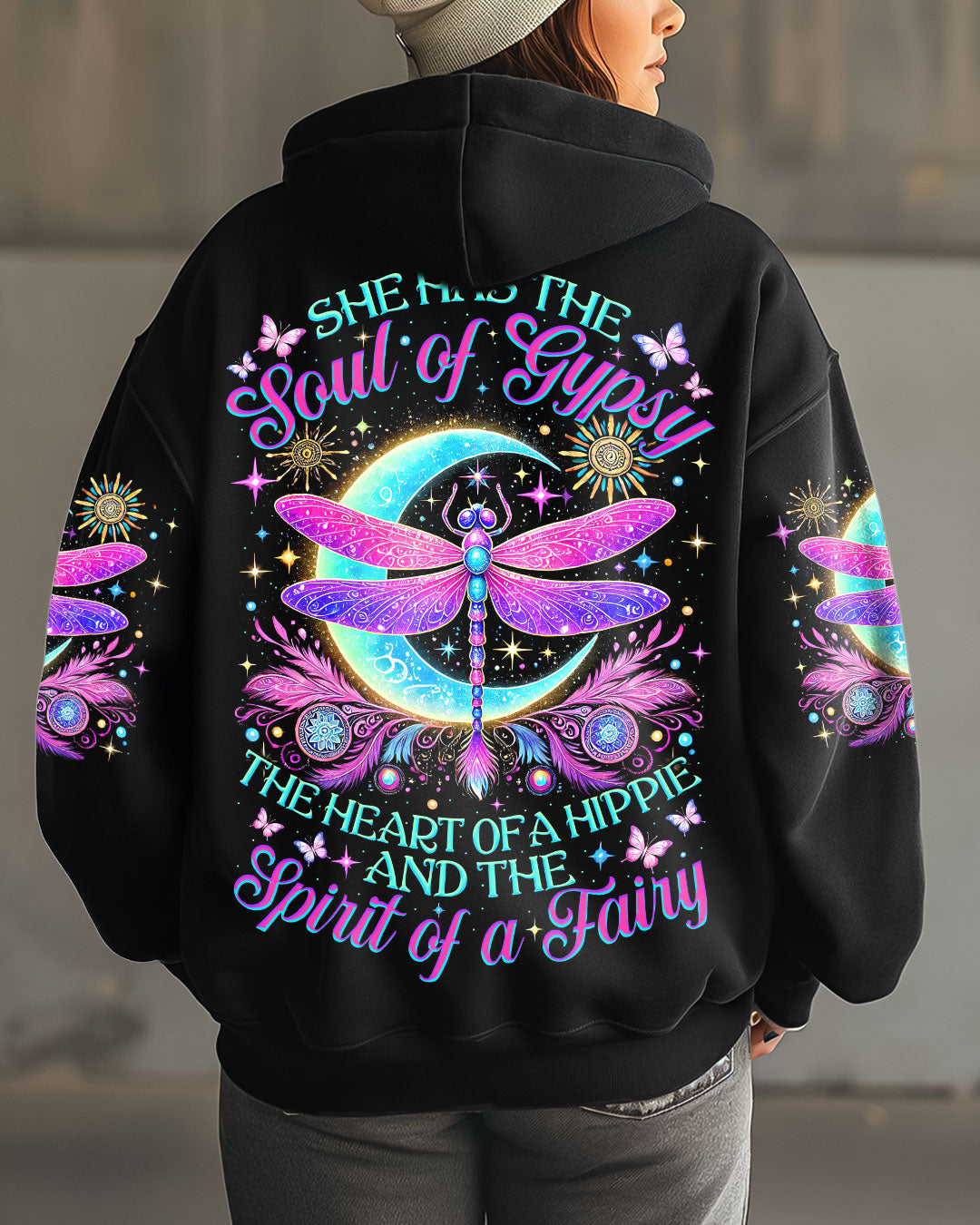SPIRIT OF A FAIRY DRAGONFLY ALL OVER PRINT - TYTM1902254
