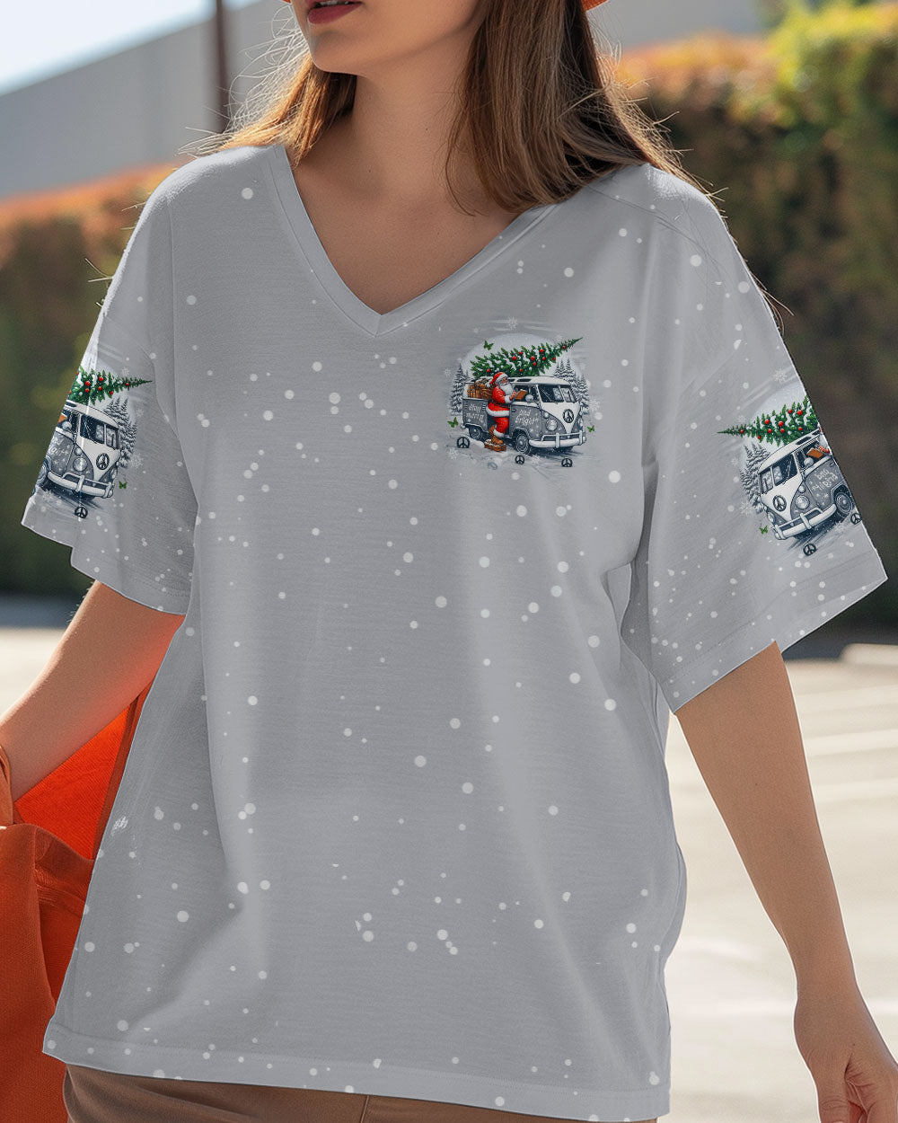 SANTA CLAUS IS COMING CHRISTMAS ALL OVER PRINT - YHLT2910241