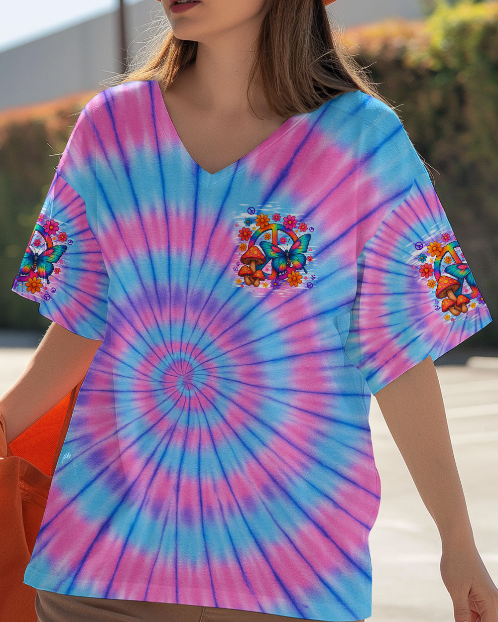 IMAGINE ALL THE PEOPLE LIVING LIFE IN PEACE TIE DYE ALL OVER PRINT - TYPQ1408251