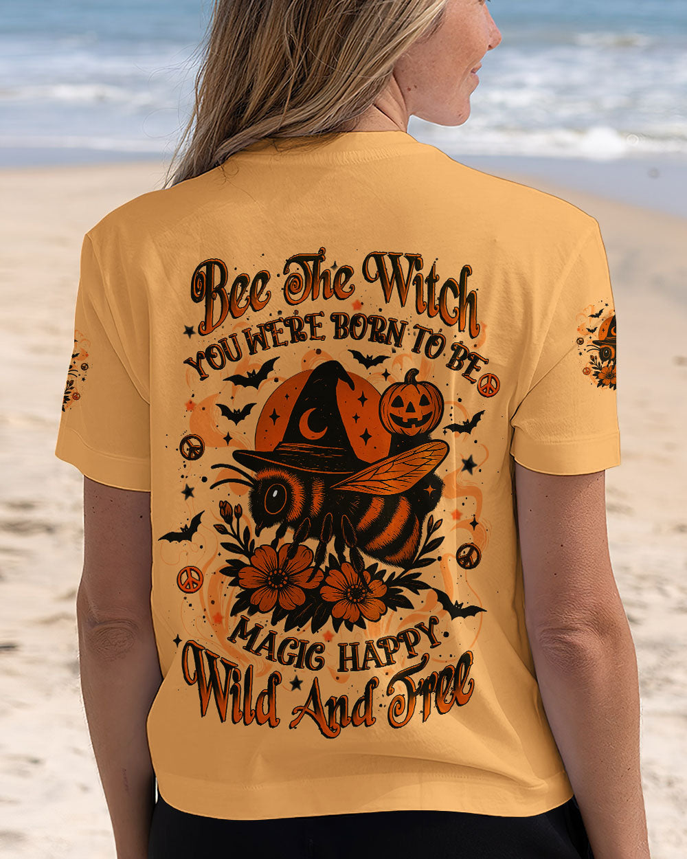BEE THE WITCH HALLOWEEN ALL OVER PRINT - YHLT1707252