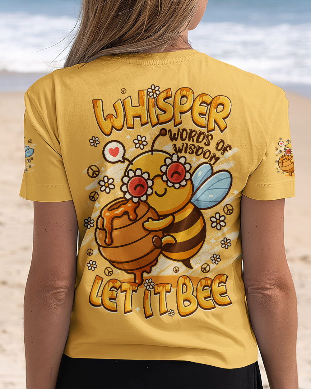 WHISPER WORDS OF WISDOM LET IT BEE ALL OVER PRINT -TYQY1808254