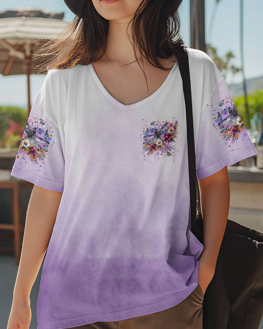 WHISPER WORDS OF WISDOM LET IT BE DRAGONFLY ALL OVER PRINT - YHLN0601253