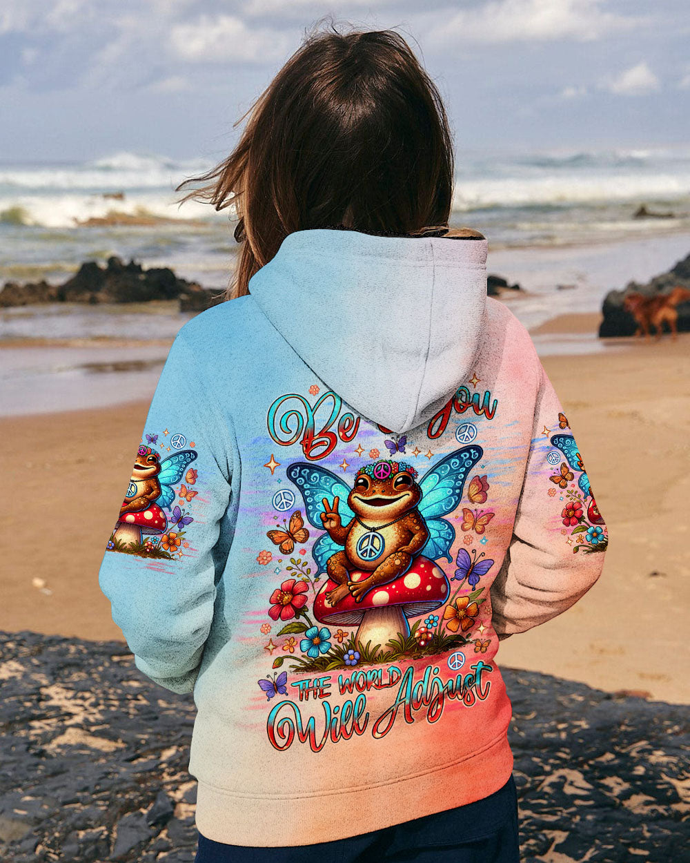 BE YOU THE WORLD WILL ADJUST TOAD ALL OVER PRINT - TLNZ0509242