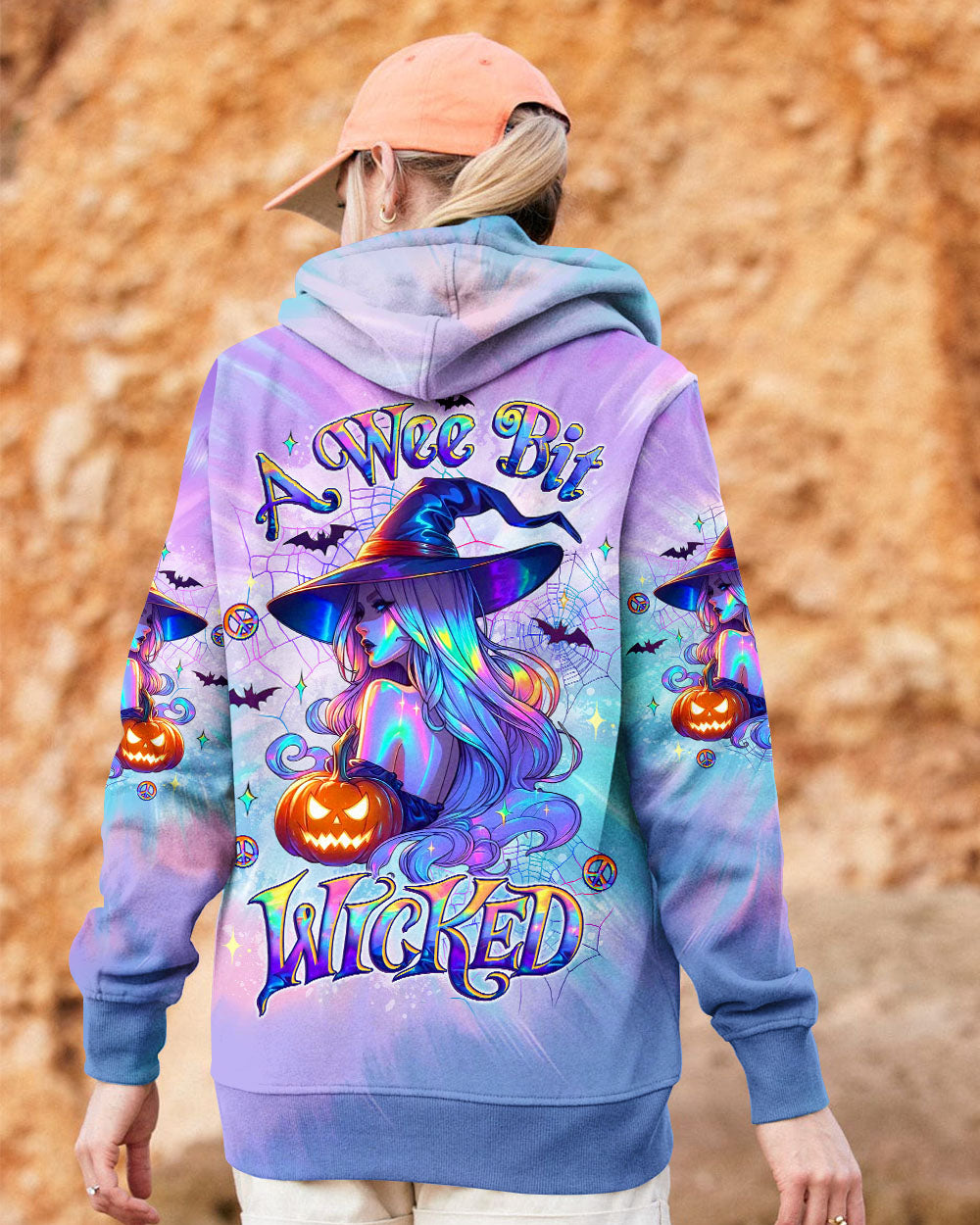 A WEE BIT WICKED HALLOWEEN ALL OVER PRINT - YHLT1808253