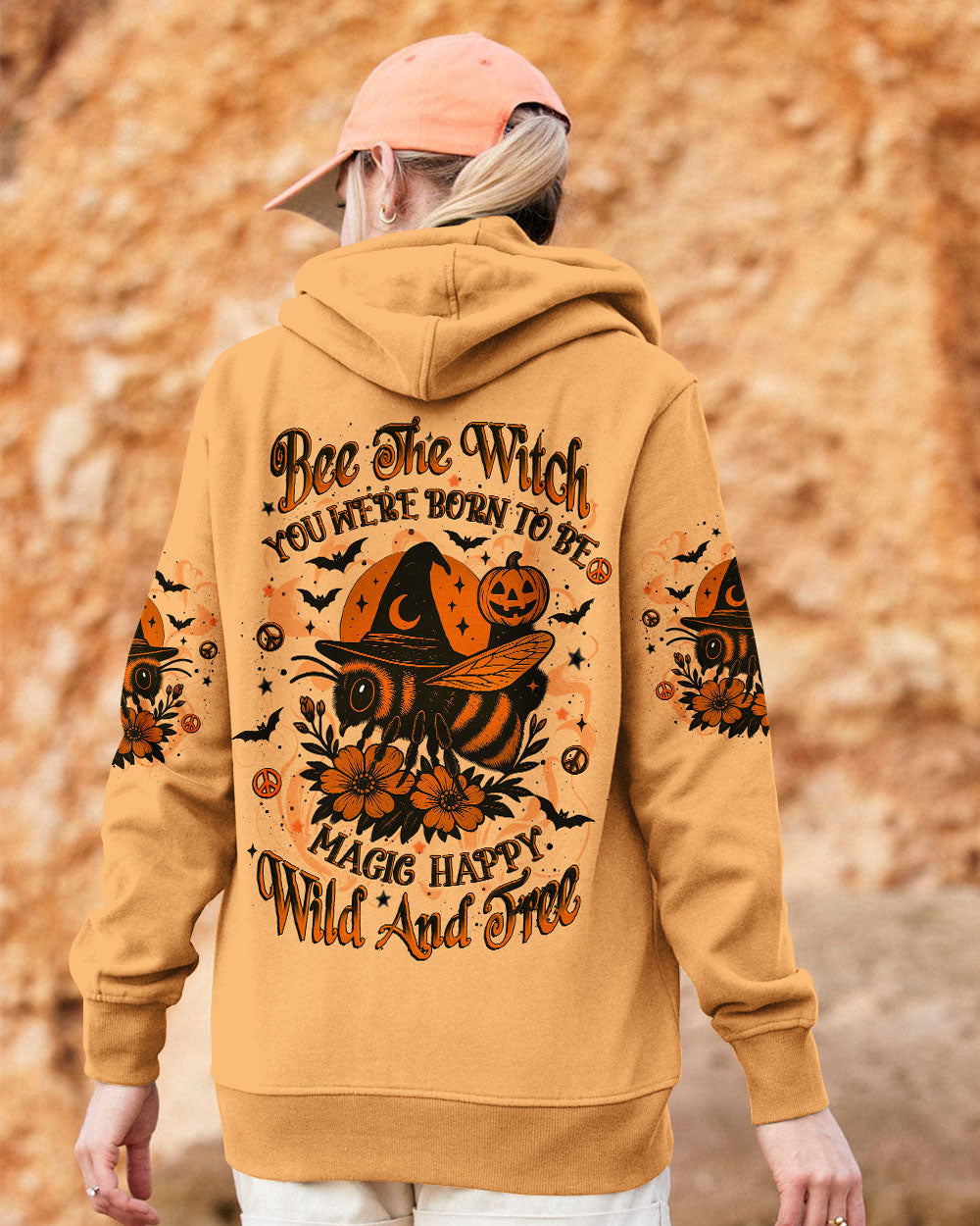 BEE THE WITCH HALLOWEEN ALL OVER PRINT - YHLT1707252