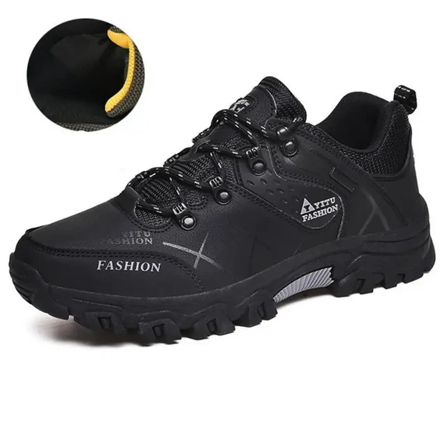 Non-Slip Hiking Shoes for Men – Warm & Durable for Outdoor Adventures