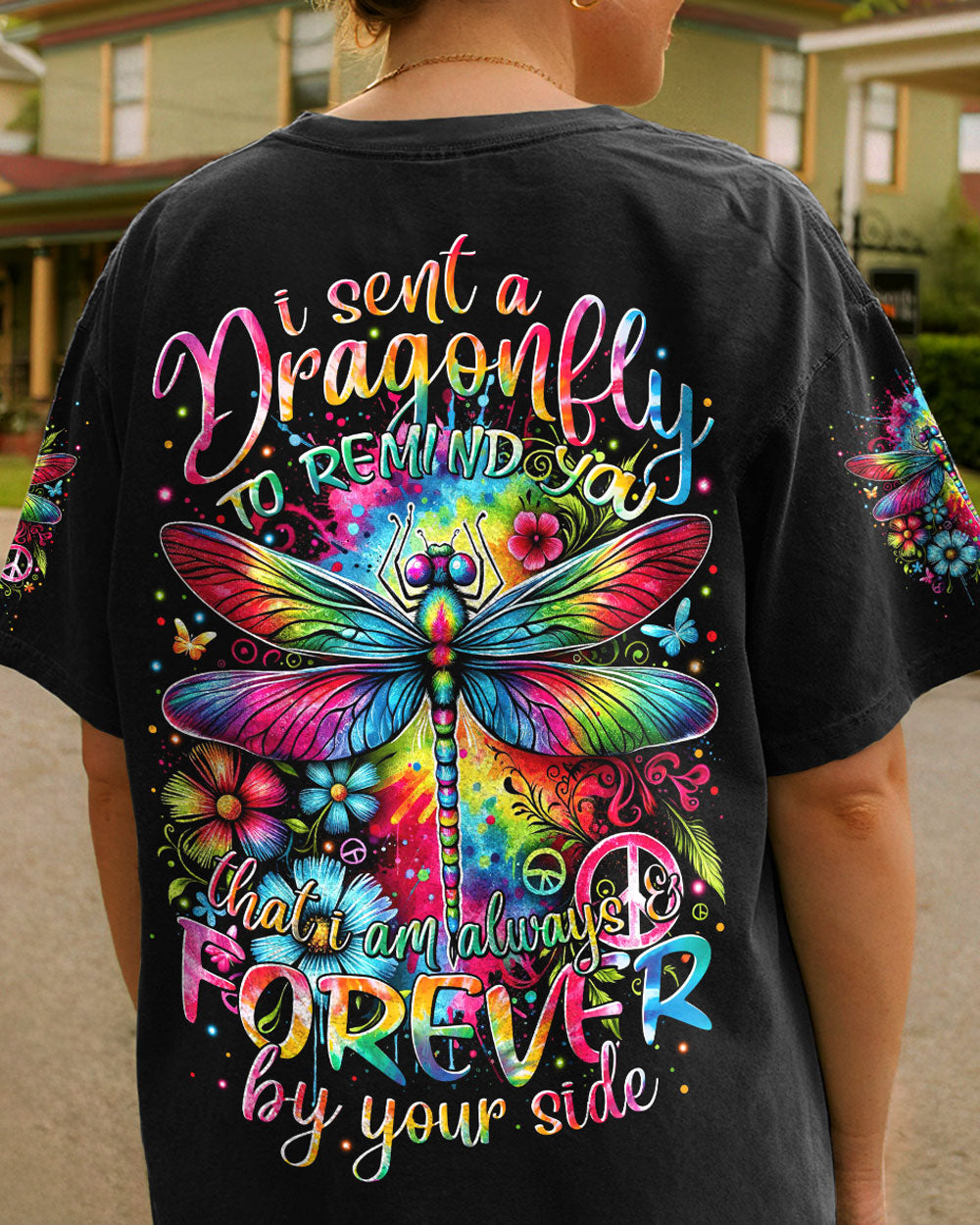 SENT A DRAGONFFLY ALL OVER PRINT - TYTM2712232
