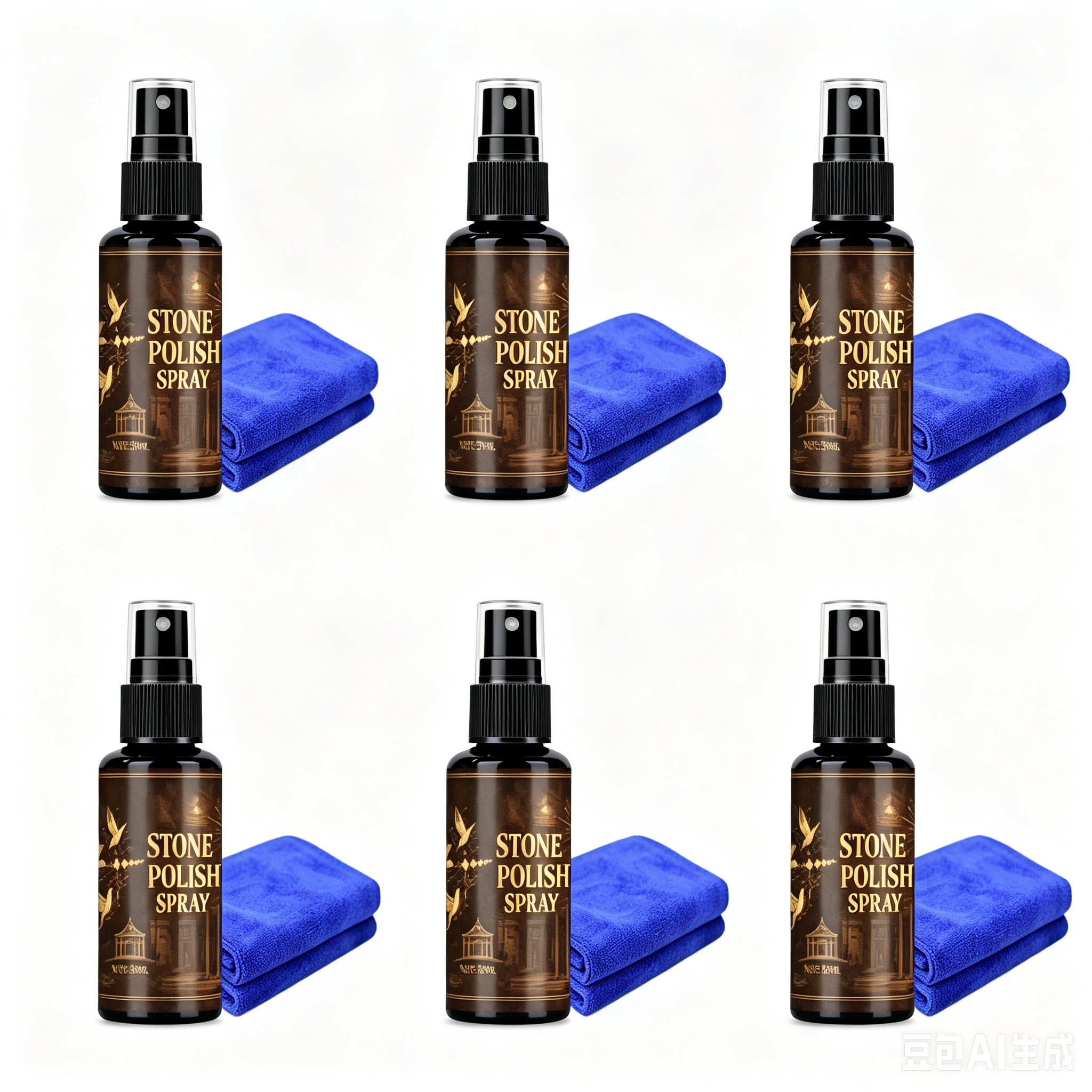 Tombstone Polish Spray with Towel