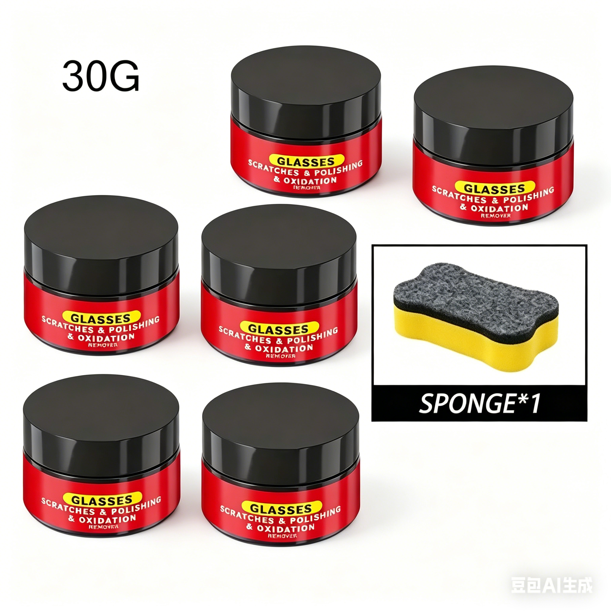 Glass Scratch Polishing & Repair Compound