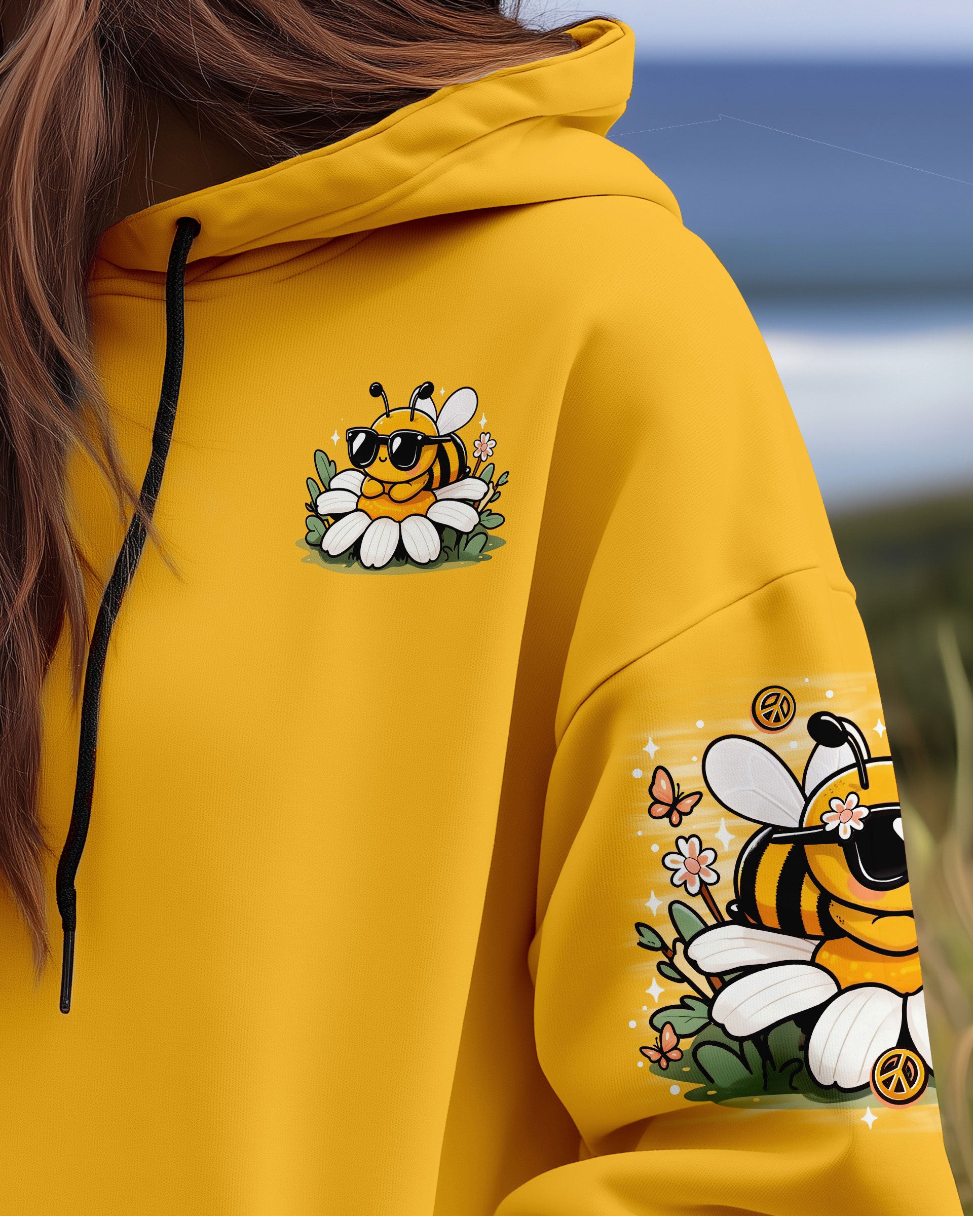 JUST BREATHE BEE ALL OVER PRINT - TLNO1609252
