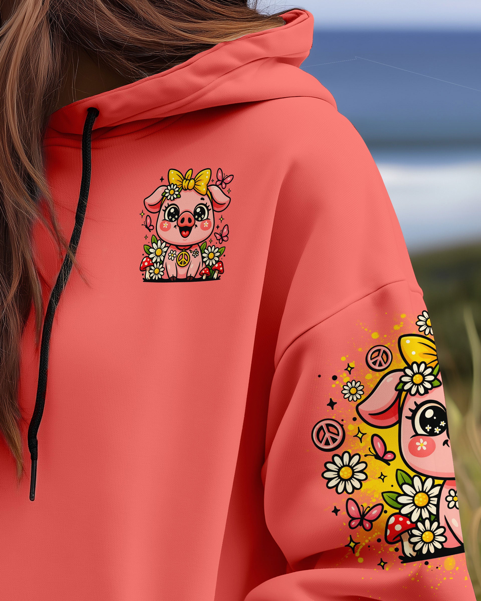 I'M NOT FAT I'M JUST SO FREAKIN SEXY IT OVERFLOWS PIG ALL OVER PRINT - TLNO2208251