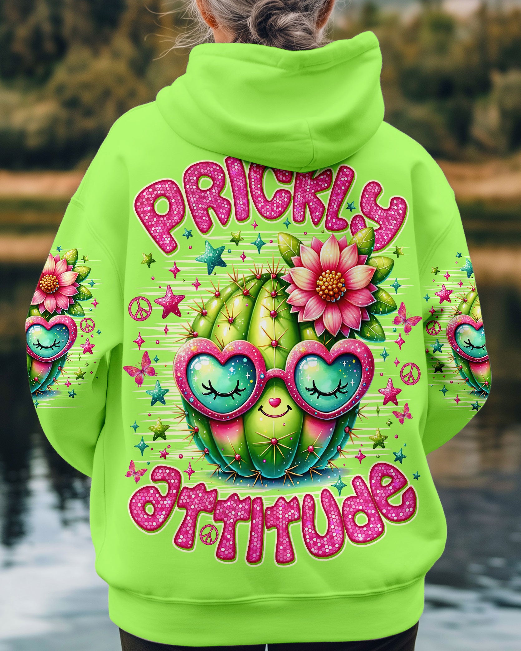 PRICKLY ATTITUDE CACTUS ALL OVER PRINT - TLNO1709252