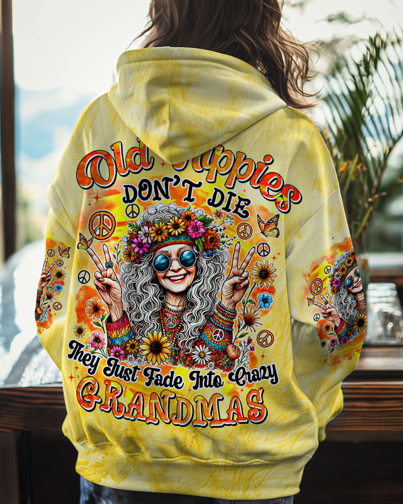 OLD HIPPIES ALL OVER PRINT - TYTM0908241