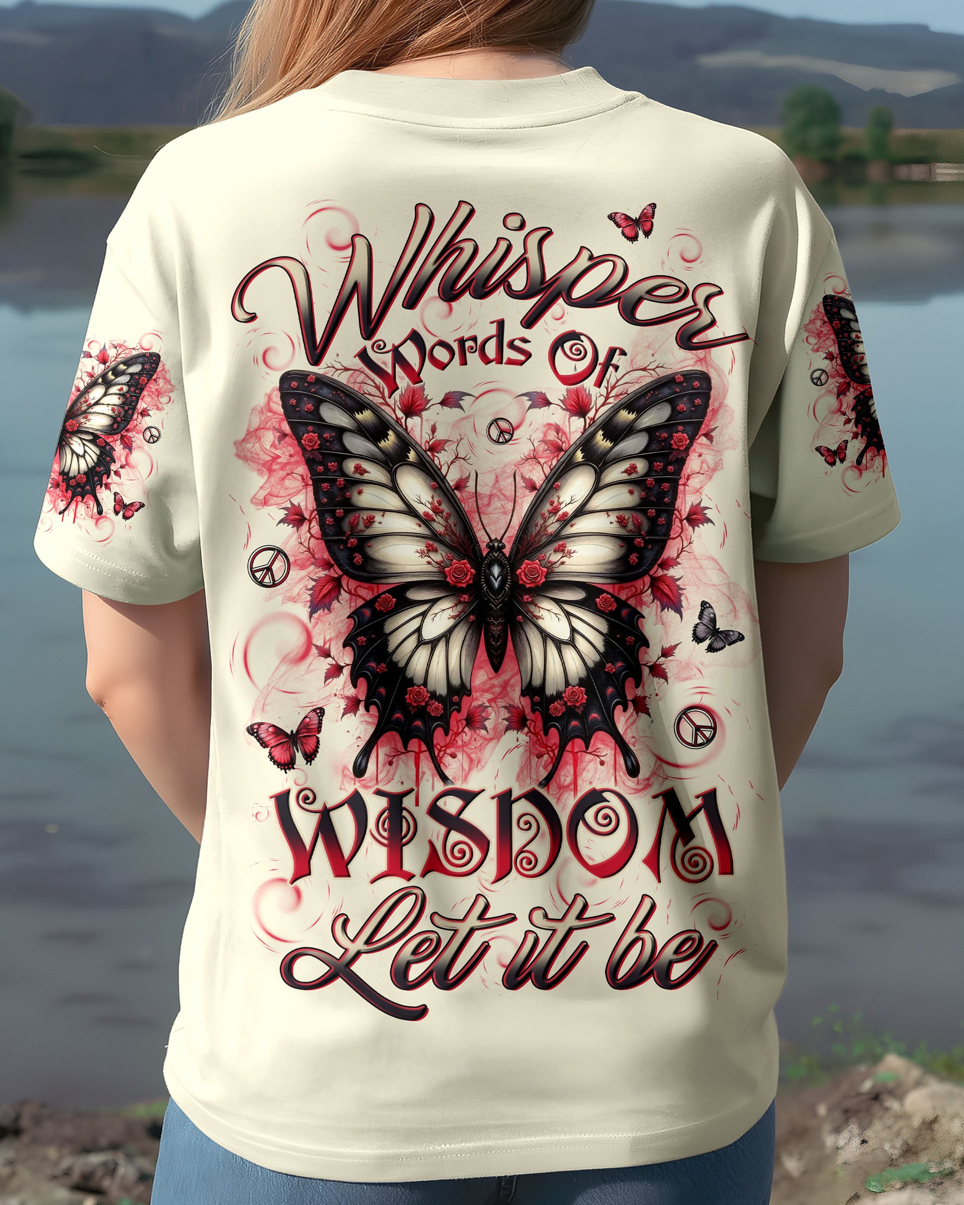 WHISPER WORDS OF WISDOM ALL OVER PRINT - YHLN2708253