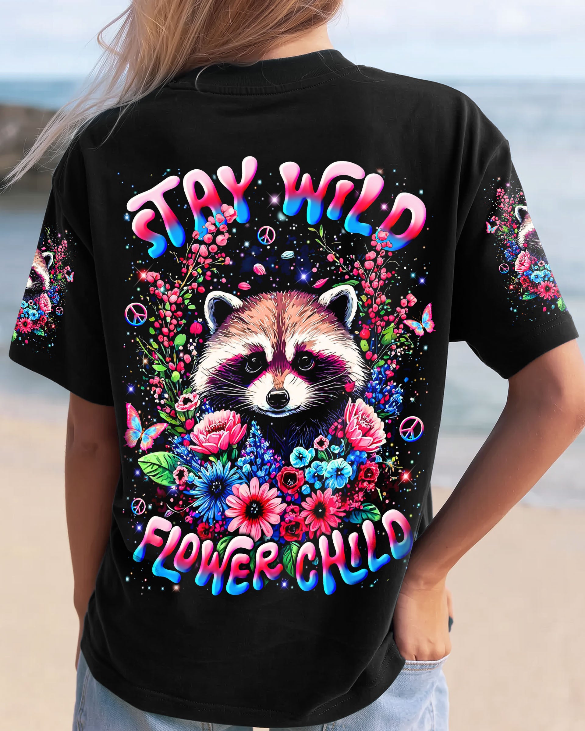 STAY WILD FLOWER CHILD ALL OVER PRINT - YHLN1209252