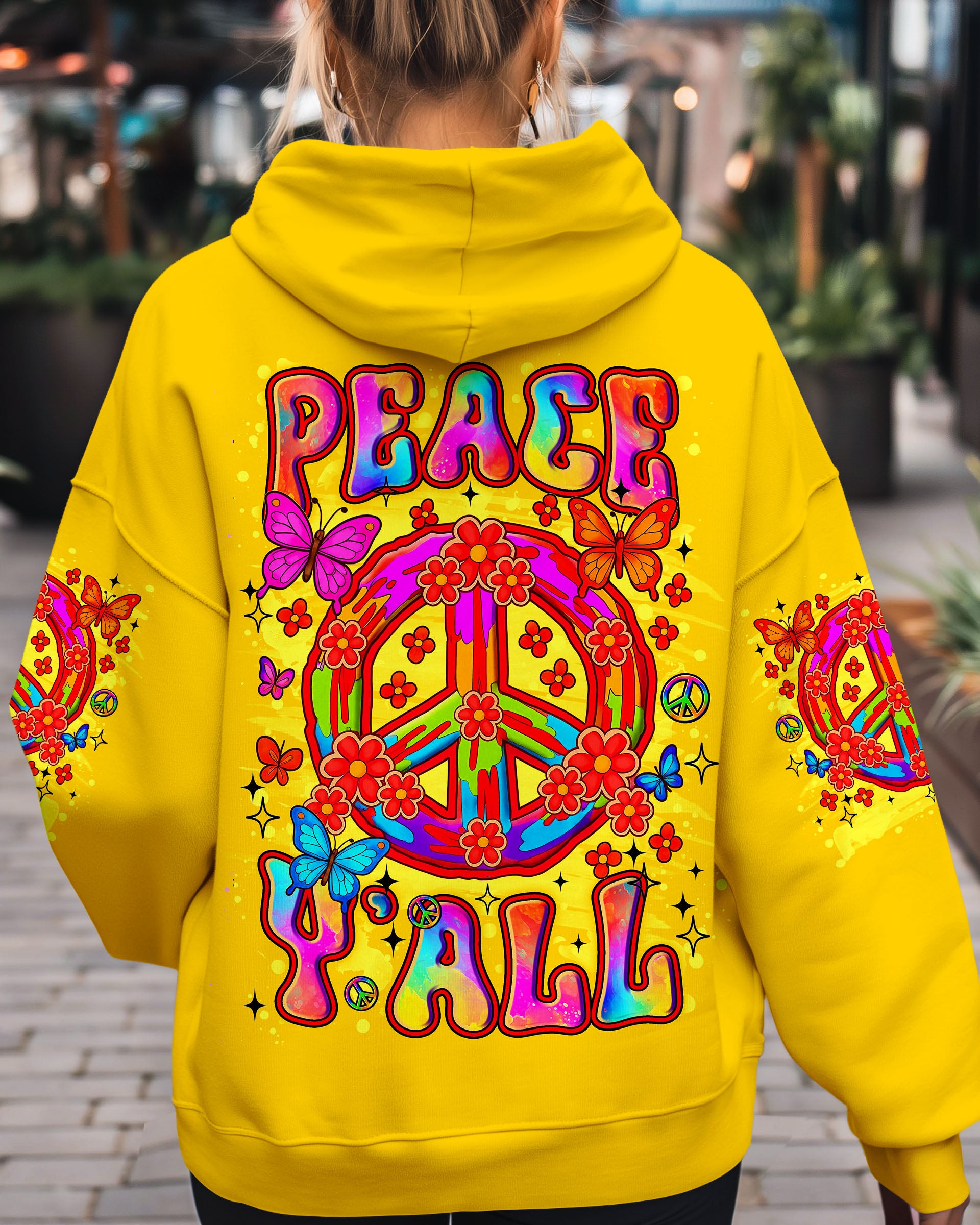 PEACE Y'ALL ALL OVER PRINT - YHLN2208252