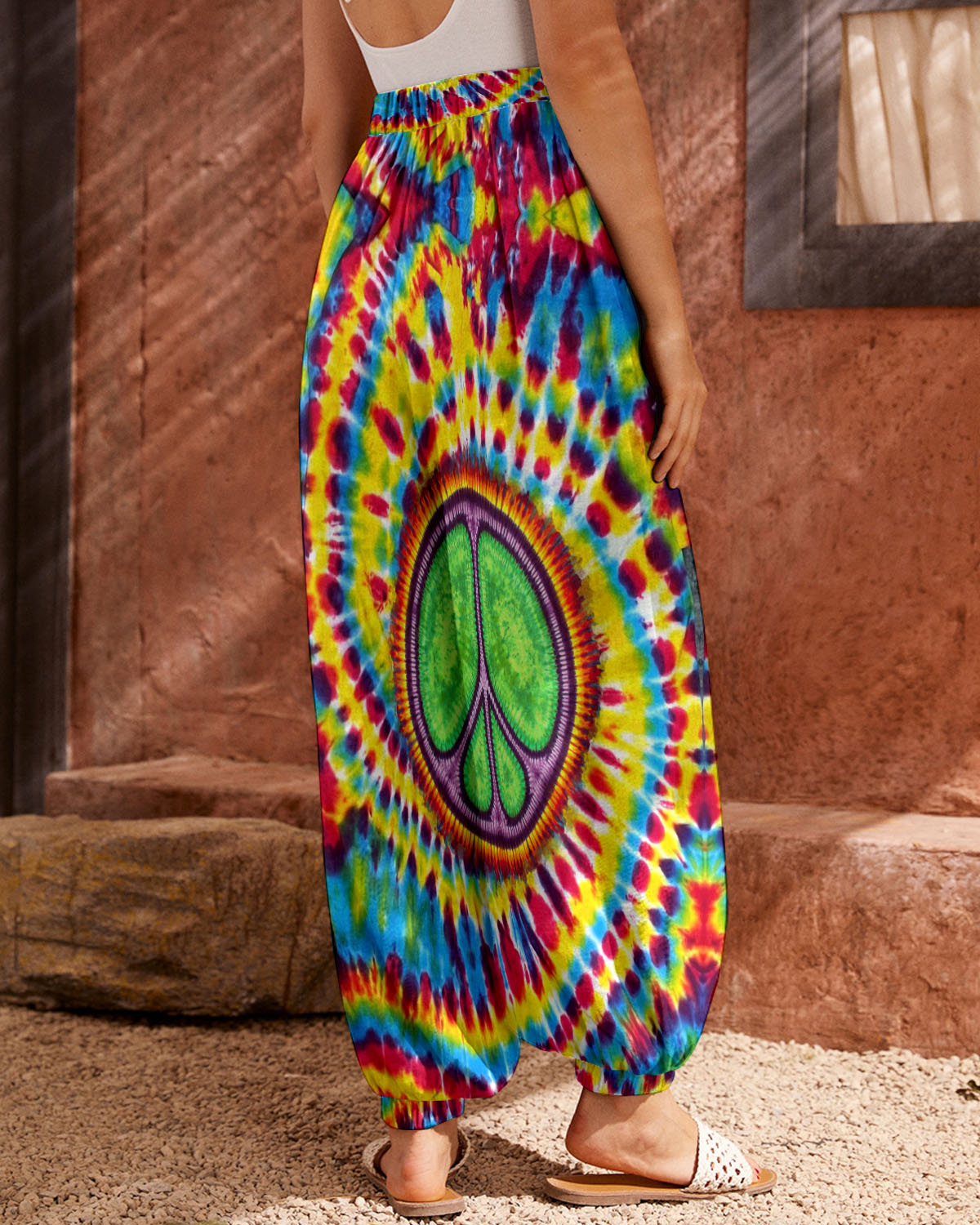 IMAGINE ALL THE PEOPLE LIVING LIFE IN PEACE TIE DYE ALL OVER PRINT - TYTD1305231