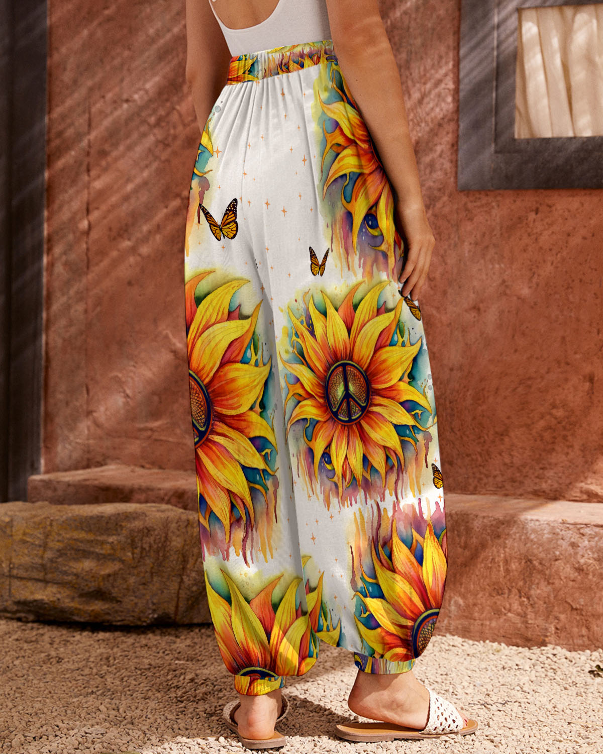 SHE IS LIFE ITSELF SUNFLOWER ALL OVER PRINT - TLNO1505231