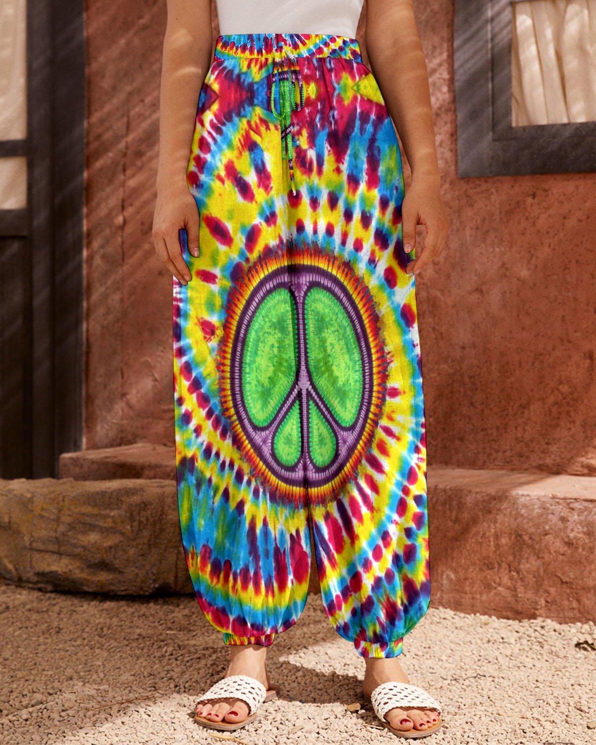 IMAGINE ALL THE PEOPLE LIVING LIFE IN PEACE TIE DYE ALL OVER PRINT - TYTD1305231