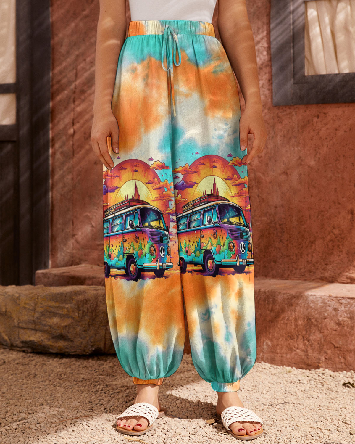 DON'T WORRY BE HIPPIE TIE DYE ALL OVER PRINT - TLTR2205232
