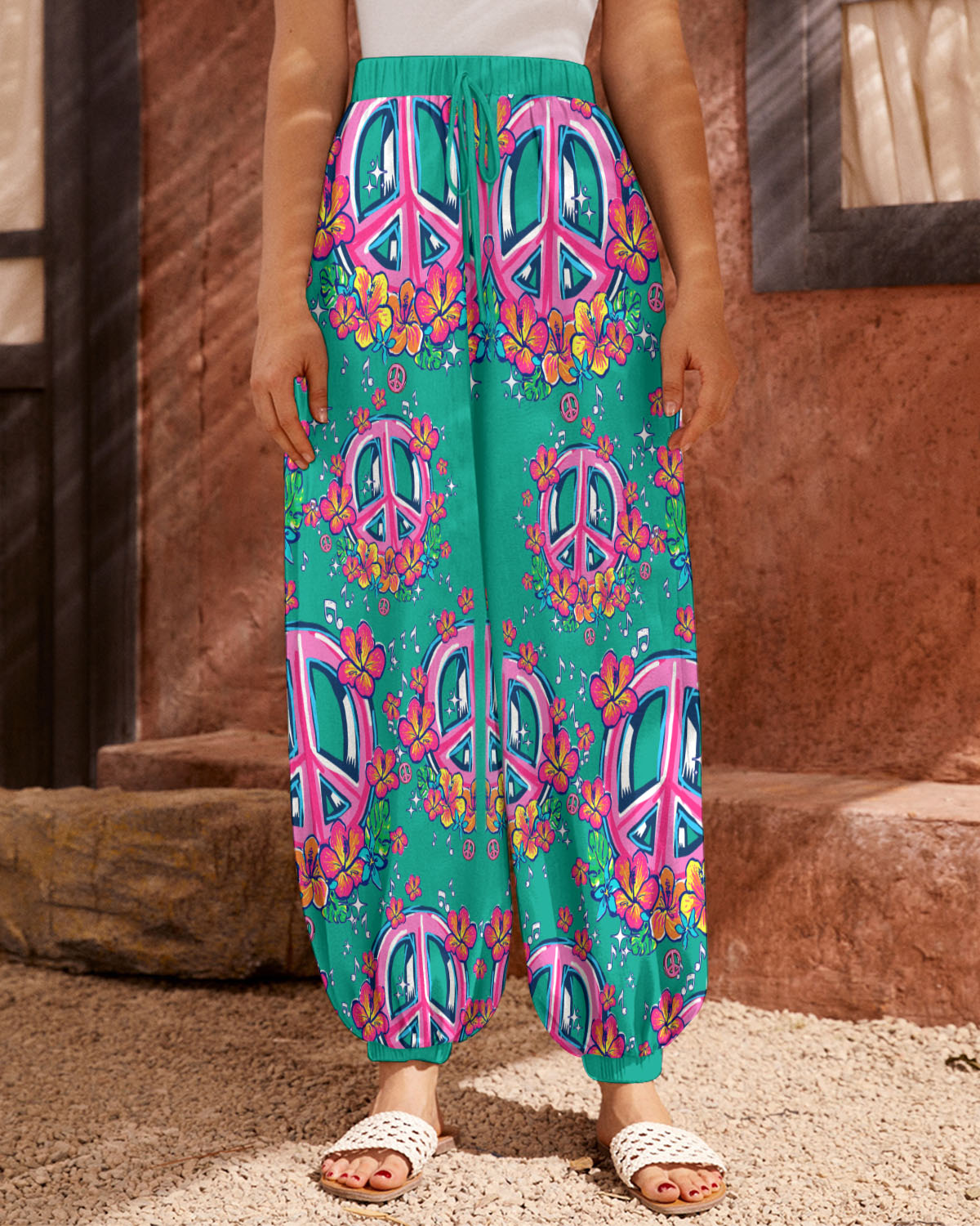 LET'S GO GIRLS FLAMINGO BEACH ALL OVER PRINT - TYTM0507233