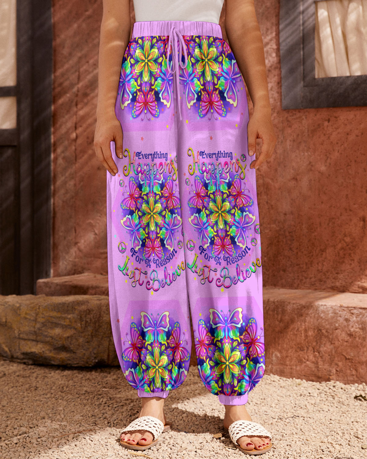 JUST BELIEVE BUTTERFLY ALL OVER PRINT - TLNO0509231