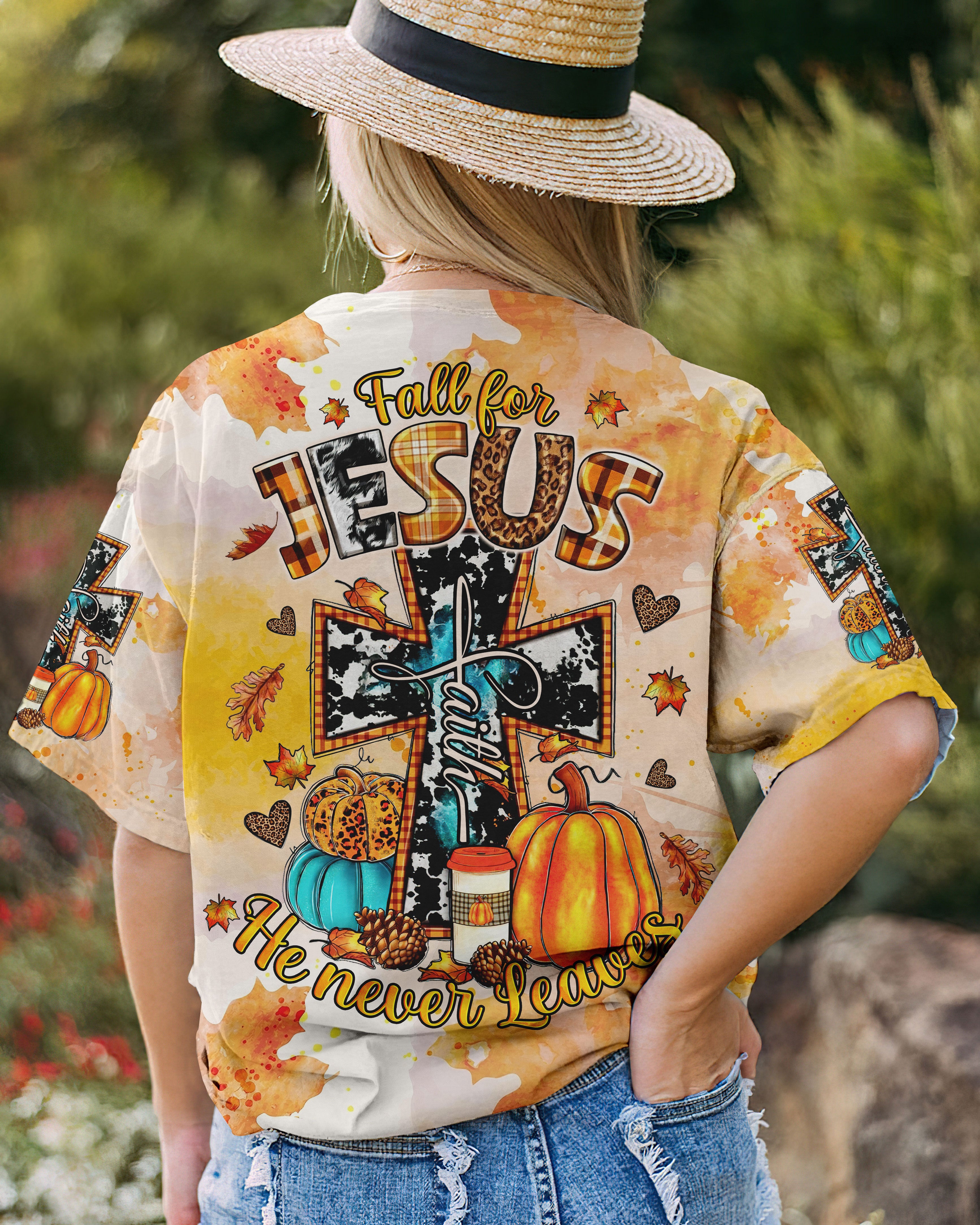 FALL FOR JESUS ALL OVER PRINT - TLNO1407234