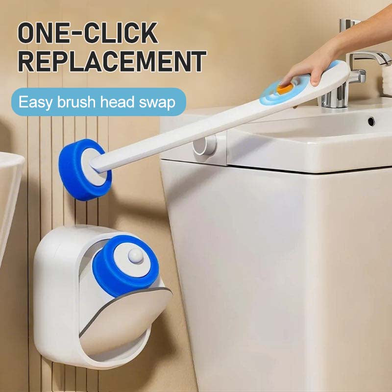 🥳2026 HOT SALE🥳💞50% OFF!✨ 💝Disposable Toilet Brush with Replaceable Head