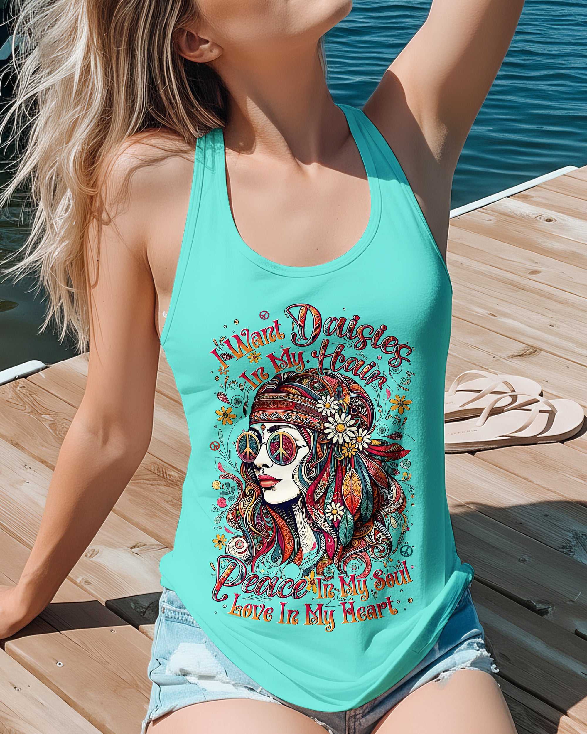 I WANT DAISIES IN MY HAIR PEACE IN MY SOUL ALL OVER PRINT - TYLN2703261