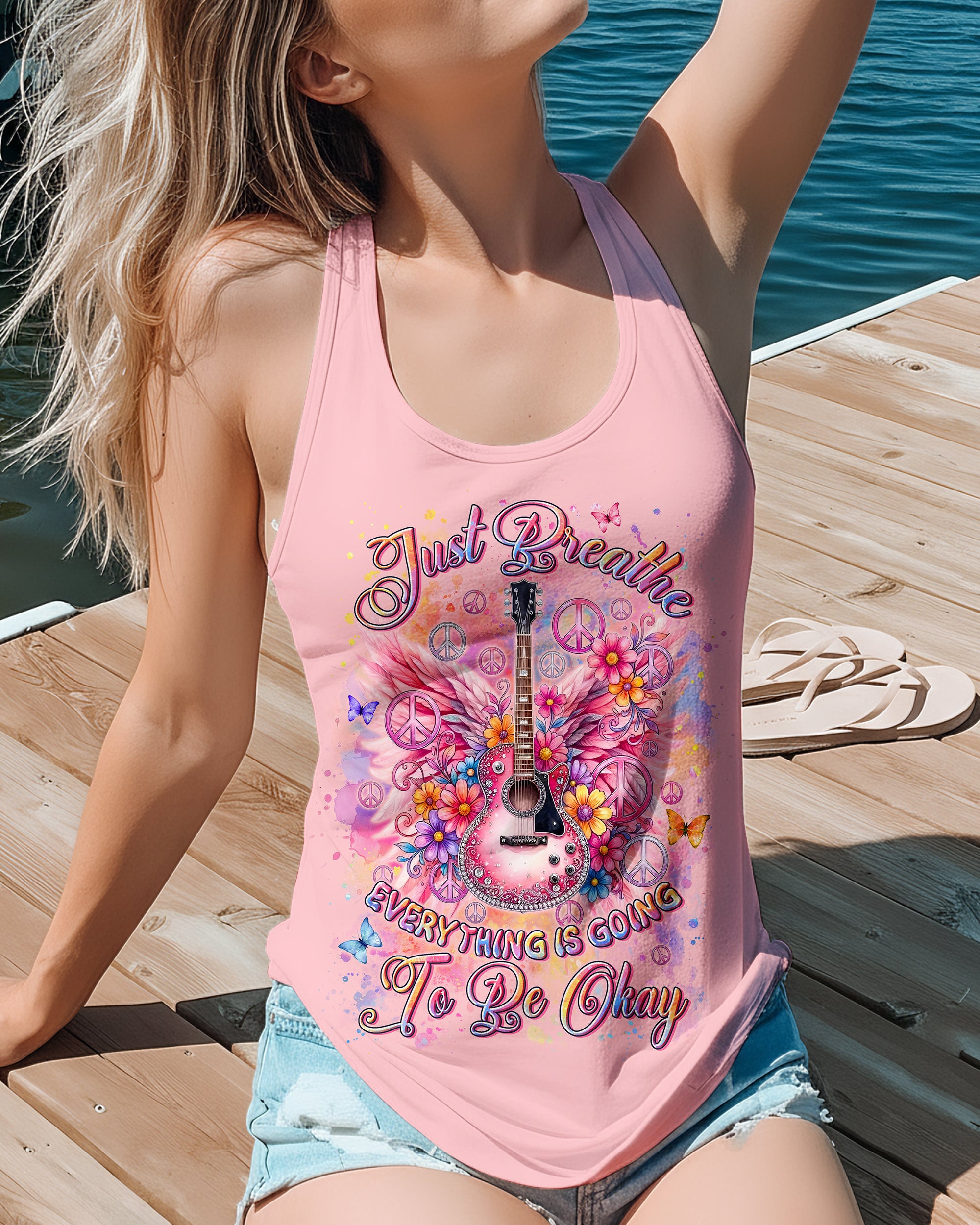JUST BREATHE GUITAR ALL OVER PRINT - TYLN2403262