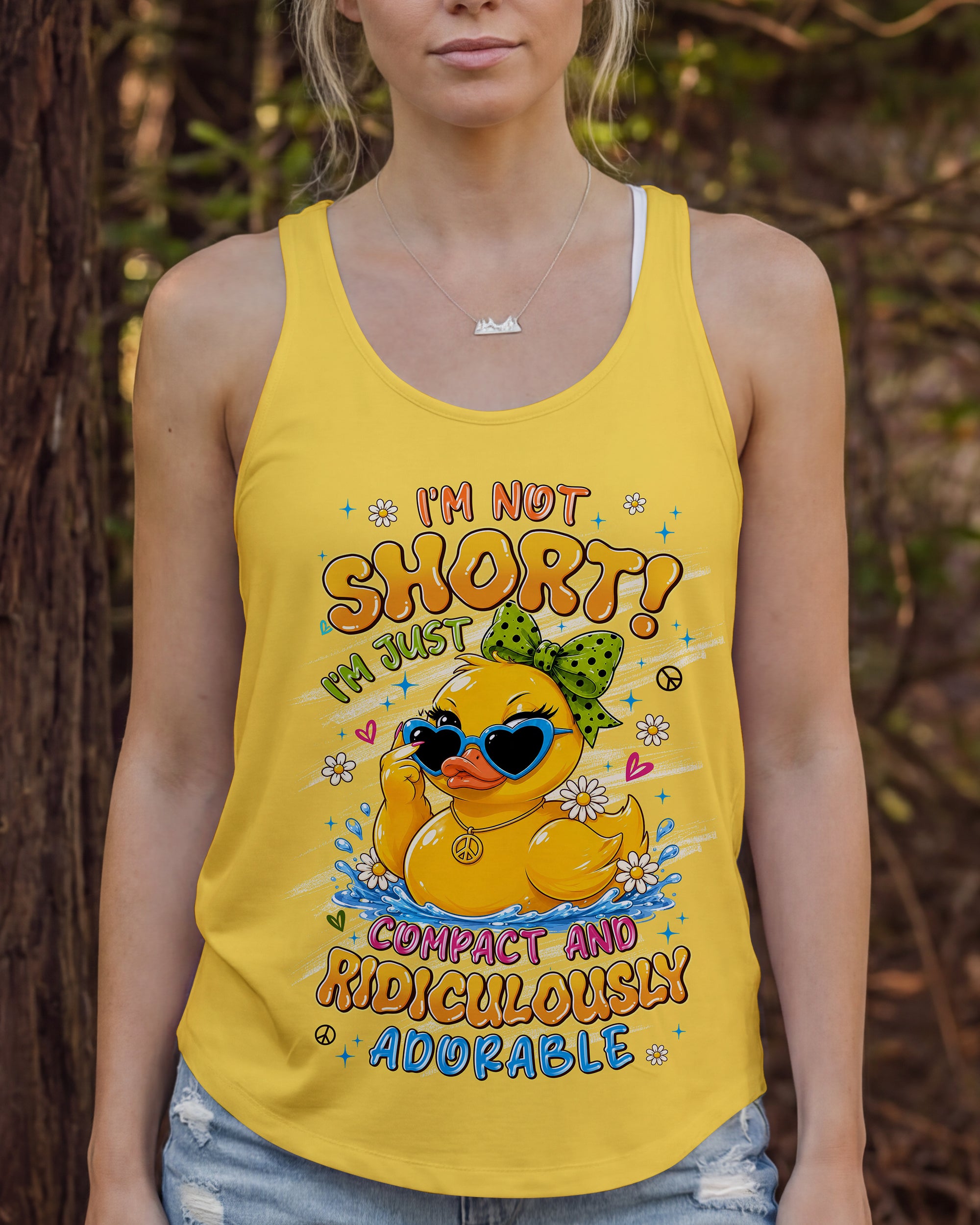 I'M NOT SHORT DUCK ALL OVER PRINT - TYLN1307263
