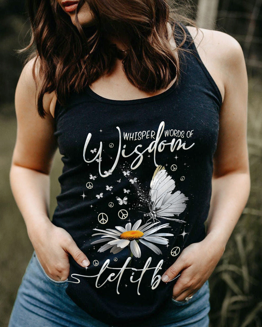 WHISPER WORDS OF WISDOM LET IT BE BUTTERFLIES ALL OVER PRINT - TYQY0302261