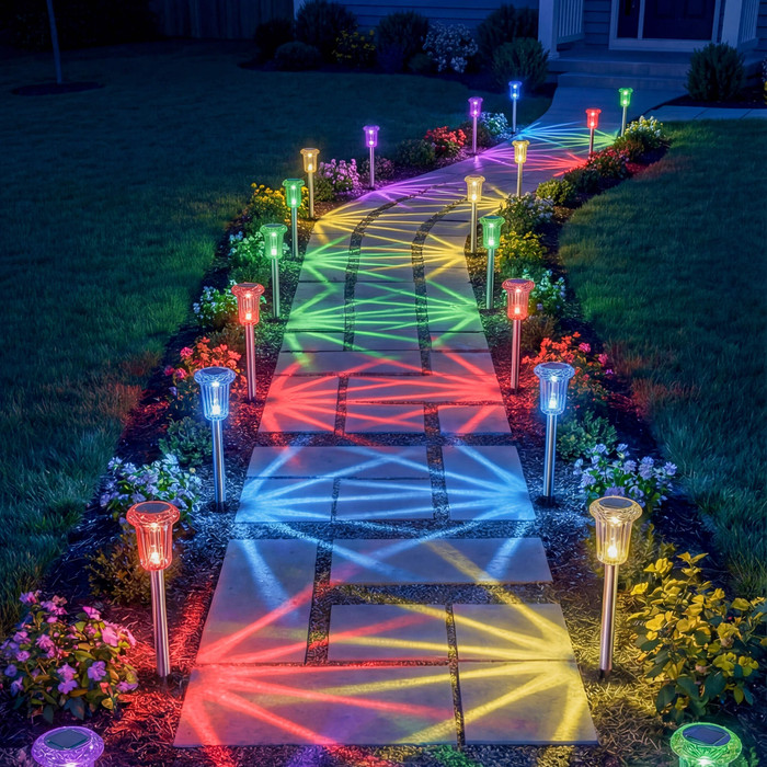 Radiant Rainbow Solar Lights