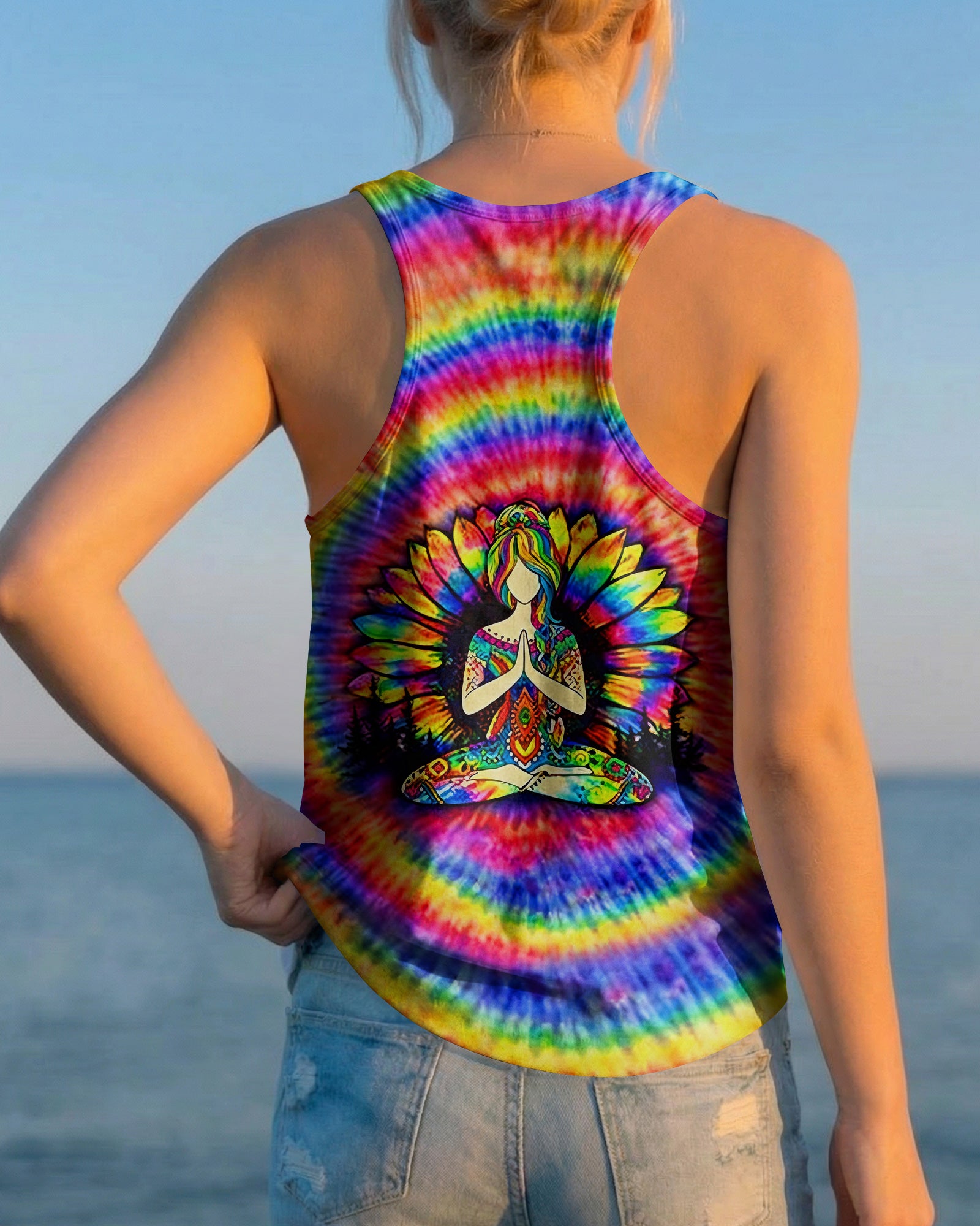 SOME GIRLS ARE JUST BORN WITH HIPPIE SOULS ALL OVER PRINT - YHHG2602261