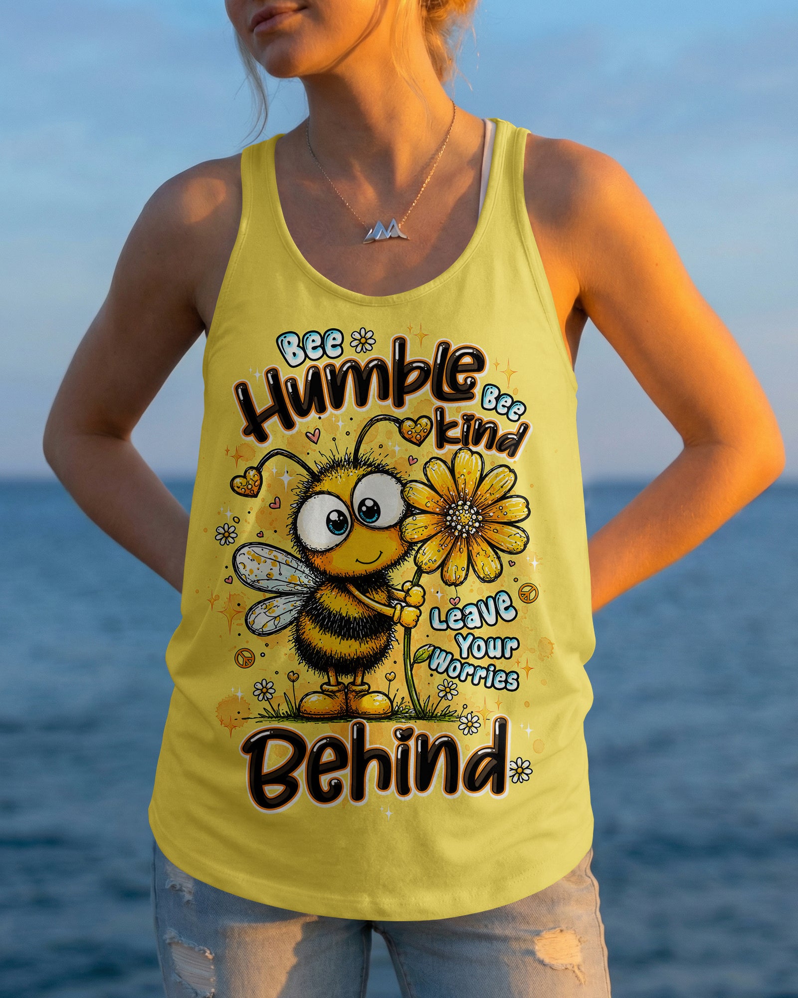 BEE HUMBLE BEE KIND  ALL OVER PRINT - TLTW1007262