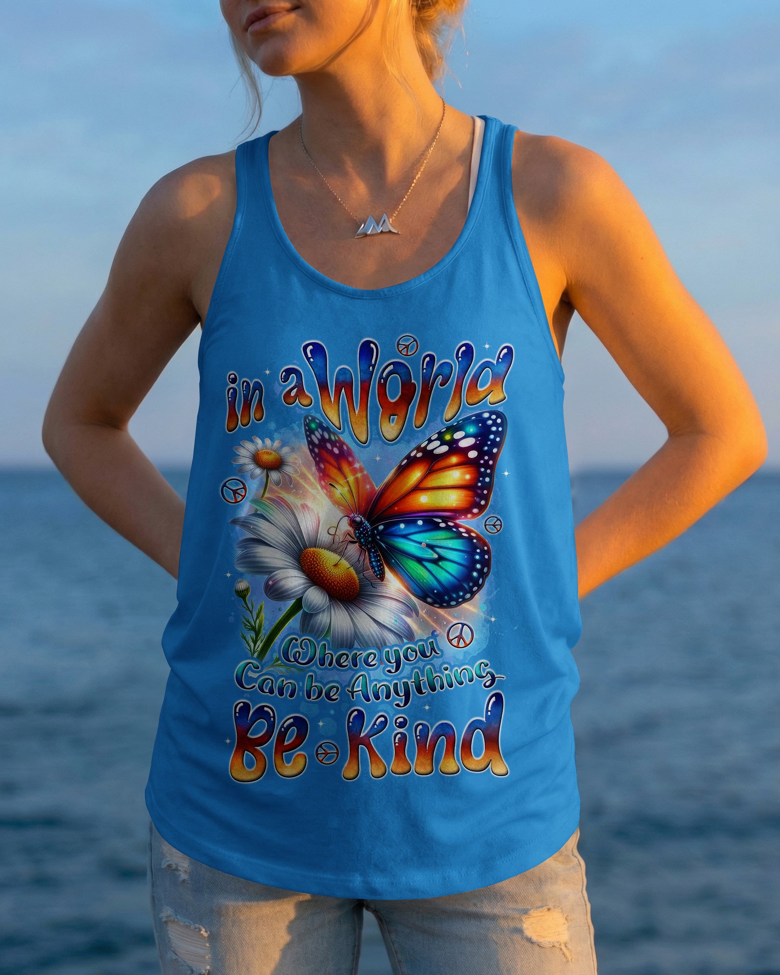 IN A WORLD WHERE YOU CAN BE ANYTHING BE KIND ALL OVER PRINT - TYTD1002262